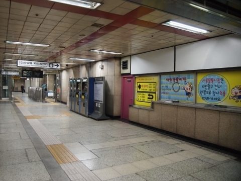 〔韓国〕ソウル地下鉄１号線　新設洞