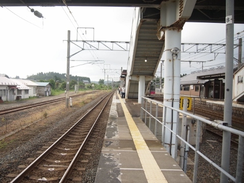 津軽線　蟹田
