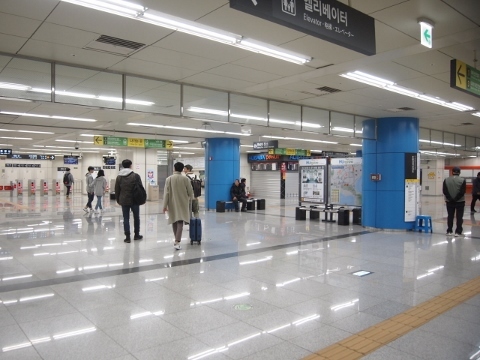 〔韓国〕釜山都市鉄道１号線　多大浦海水浴場駅