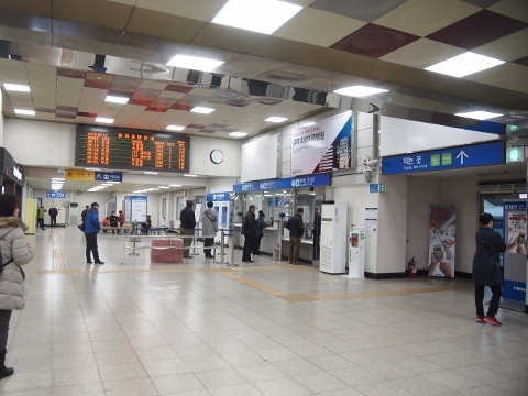 〔韓国〕京釜線　金泉駅