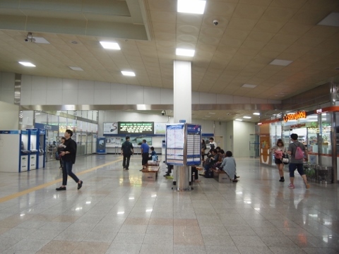 〔韓国〕東海線　釜田駅