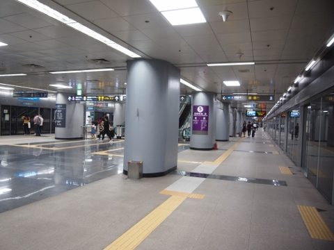 〔韓国〕ソウル地下鉄５号線　金浦空港駅