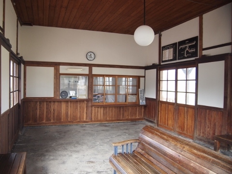 若桜鉄道　因幡船岡駅