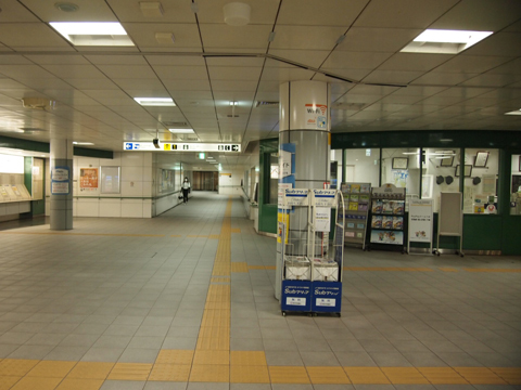 福岡市地下鉄七隈線　渡辺通駅