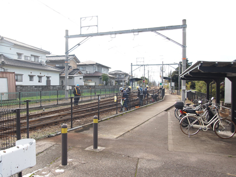 富山地方鉄道富山港線　萩浦小学校前駅