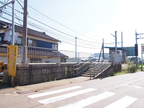 北陸鉄道浅野川線　粟ヶ崎駅