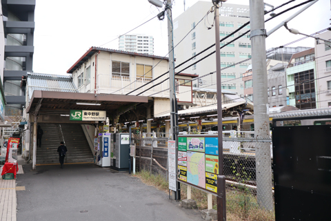 中央本線　東中野駅