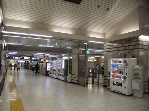 東京メトロ南北線　麻布十番駅