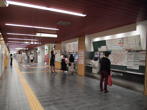 東京メトロ南北線　麻布十番駅