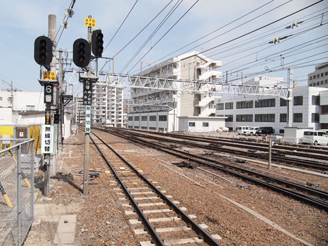 篠ノ井線　松本駅