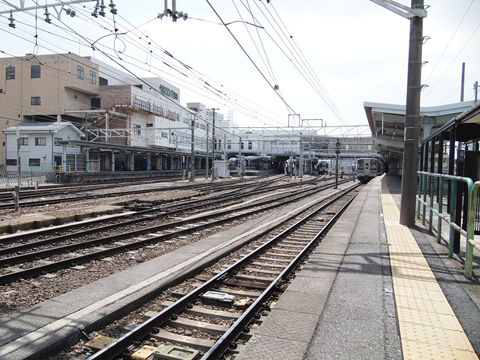 篠ノ井線　松本駅