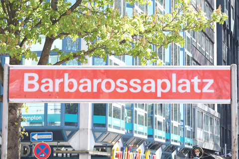 IMG_0879 〔ドイツ〕ケルン市電　バルバロッサ広場停留場