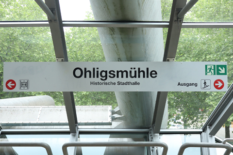 IMG_3022 〔ドイツ〕ヴッパータール空中鉄道　オーリヒスミューレ駅