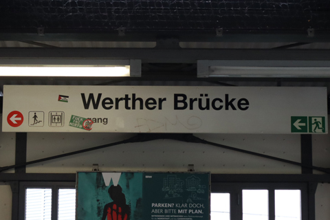 IMG_3473 〔ドイツ〕ヴッパータール空中鉄道　ヴェルト橋駅