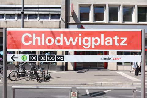 IMG_4190 〔ドイツ〕ケルン市電　クロートヴィヒ広場停留場