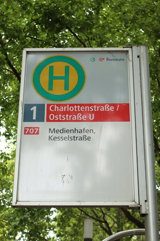 IMG_4378 〔ドイツ〕デュッセルドルフ市電　シャルロッテ通り・東通り停留場