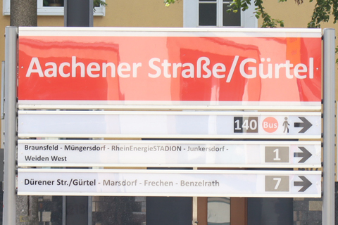 IMG_4602 〔ドイツ〕ケルン市電　アーヘン通り・ギュルテル停留場