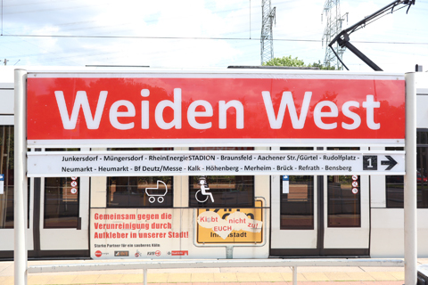 IMG_4616 〔ドイツ〕ケルン市電　ヴァイデン西停留場