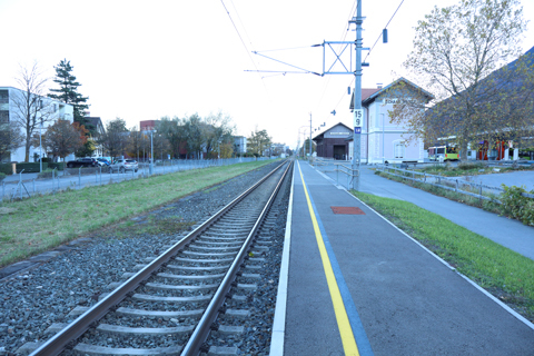 IMG_1172 〔リヒテンシュタイン〕オーストリア国鉄フェルトキルヒ～ブクス線　シャーン＝ファドゥーツ駅