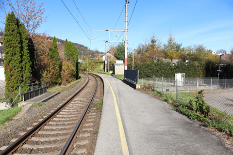 IMG_1398 〔オーストリア〕フェルトキルヒ～ブクス線　ティージス駅