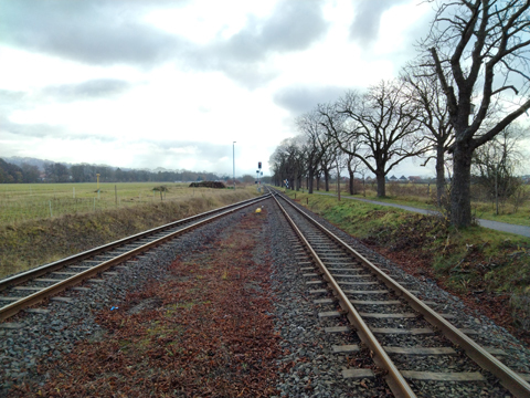 IMG20251117111150 〔ドイツ〕ハルツ狭軌鉄道ハルツ横断線　ノルトハウゼン＝クリムデローデ駅