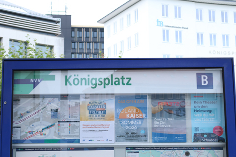 IMG_0095 〔ドイツ〕カッセル市電　ケーニヒス広場停留場