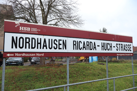 IMG_1663 〔ドイツ〕ハルツ狭軌鉄道ハルツ横断線　ノルトハウゼン・リカルダ＝フック通り駅