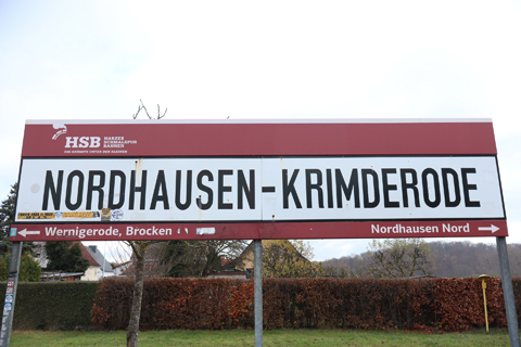 IMG_1679 〔ドイツ〕ハルツ狭軌鉄道ハルツ横断線　ノルトハウゼン＝クリムデローデ駅