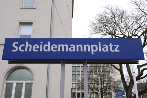 IMG_1712 〔ドイツ〕カッセル市電　シャイデマン広場停留場