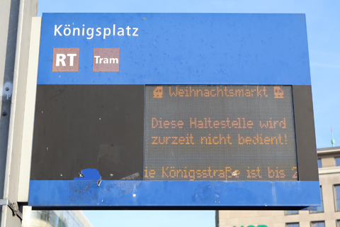 IMG_3992 〔ドイツ〕カッセル市電　ケーニヒス広場停留場