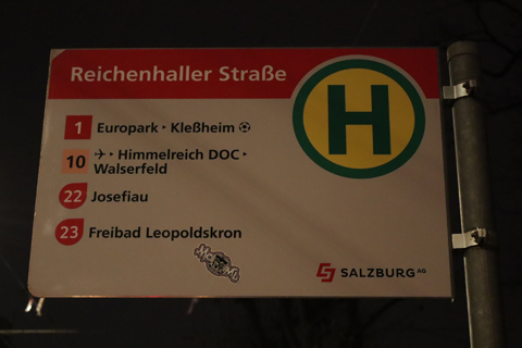IMG_2250 〔オーストリア〕ザルツブルクトロリーバス ライヒェンハル通り停留場