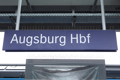 IMG_2343 〔ドイツ〕アウクスブルク～ブーフローエ線　アウクスブルク中央駅