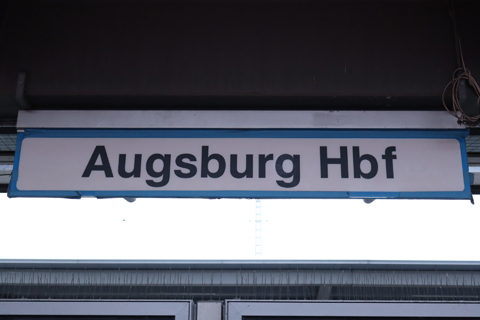 IMG_2504 〔ドイツ〕アウクスブルク～ブーフローエ線　アウクスブルク中央駅