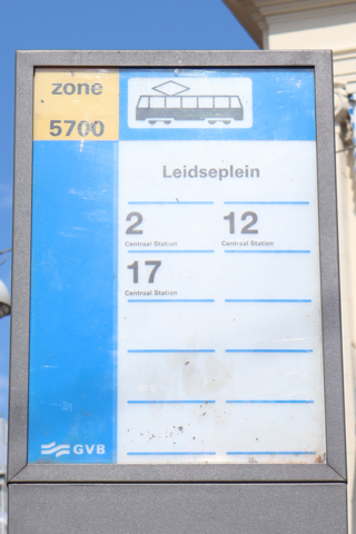 IMG_4904 〔オランダ〕アムステルダムトラム レイデン広場停留場