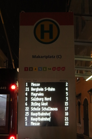 IMG_1020 〔オーストリア〕ザルツブルクトロリーバス　マーカルト広場停留場