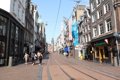 IMG_5185 〔オランダ〕アムステルダムトラム　レンブラント広場停留場