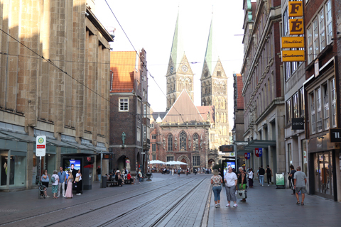 IMG_5363 〔ドイツ〕ブレーメン市電　オーバーン通り停留場