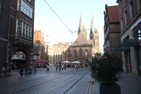 IMG_5368 〔ドイツ〕ブレーメン市電　オーバーン通り停留場